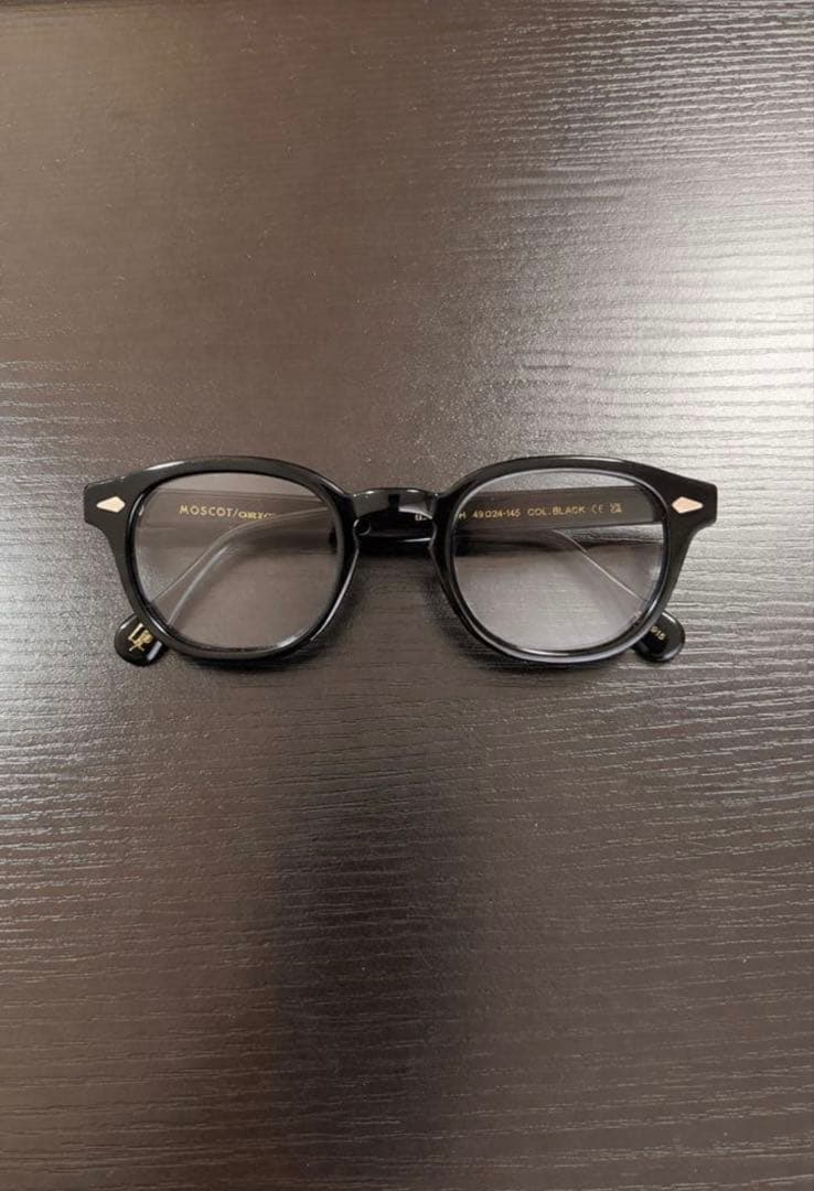 MOSCOT レムトッシュ　ブラック　サングラス　49