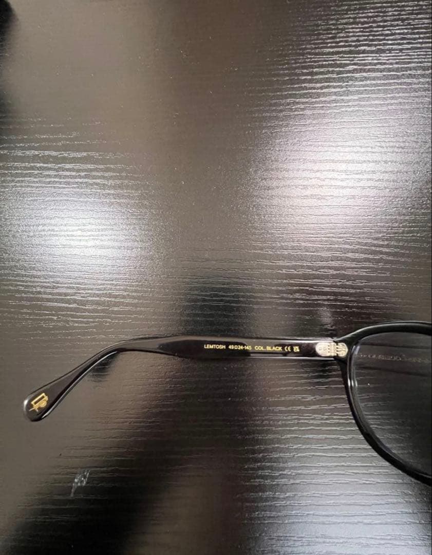 MOSCOT レムトッシュ　ブラック　サングラス　49