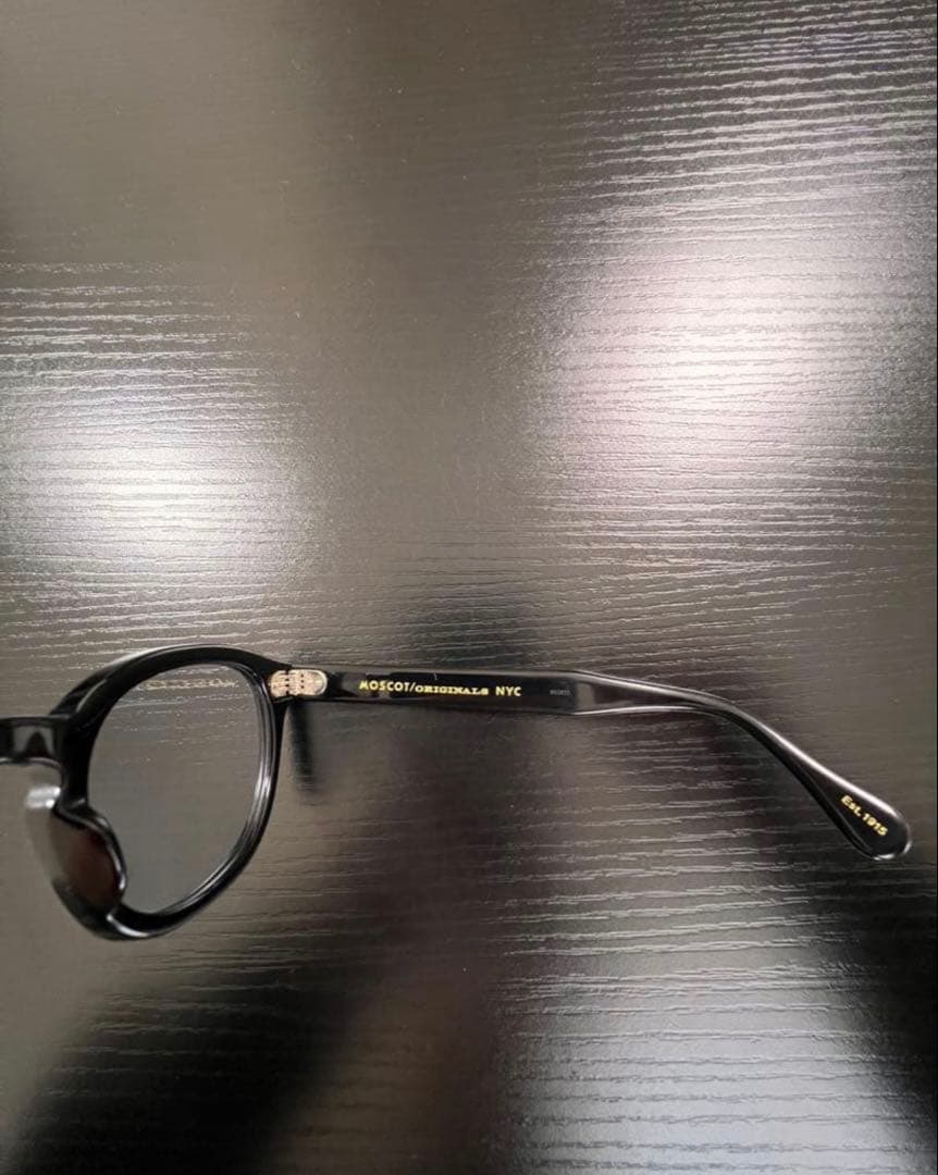 MOSCOT レムトッシュ　ブラック　サングラス　49