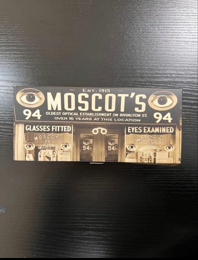 MOSCOT レムトッシュ　ブラック　サングラス　49