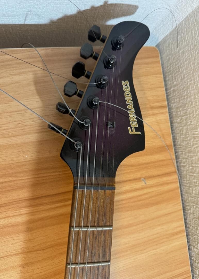FERNANDES hide パープル エレキギター