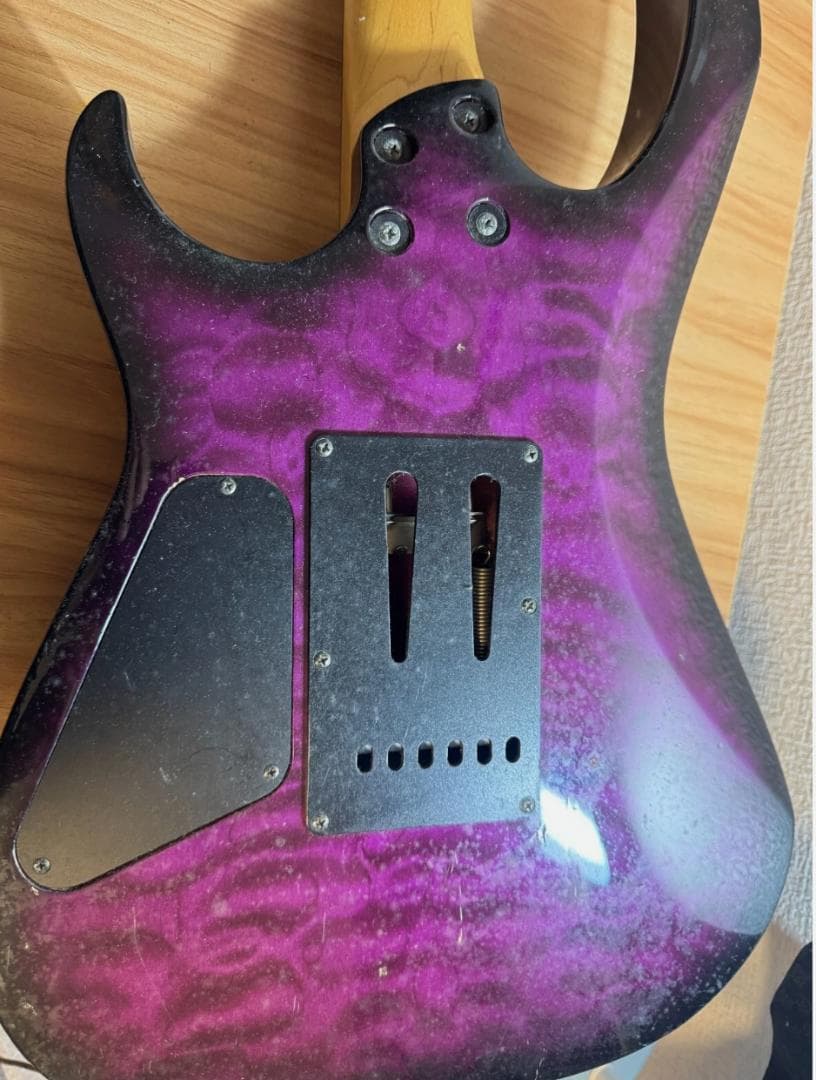 FERNANDES hide パープル エレキギター