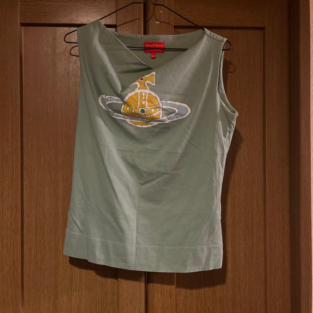 Vivienne Westwood サターン刺繍タンクトップ XS