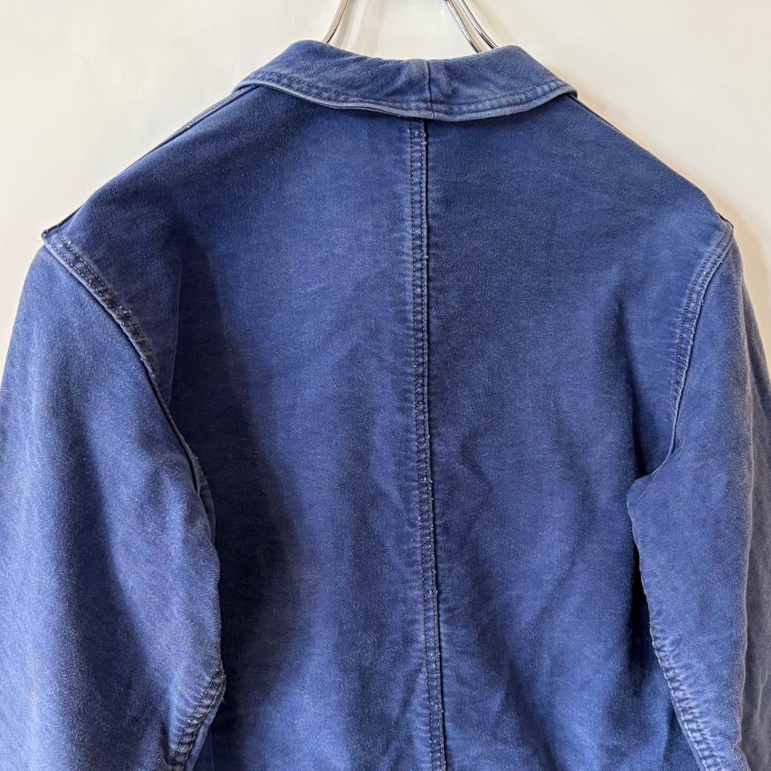 60s ヴィンテージ フレンチ モールスキンジャケット 古着 ユーロ ワーク