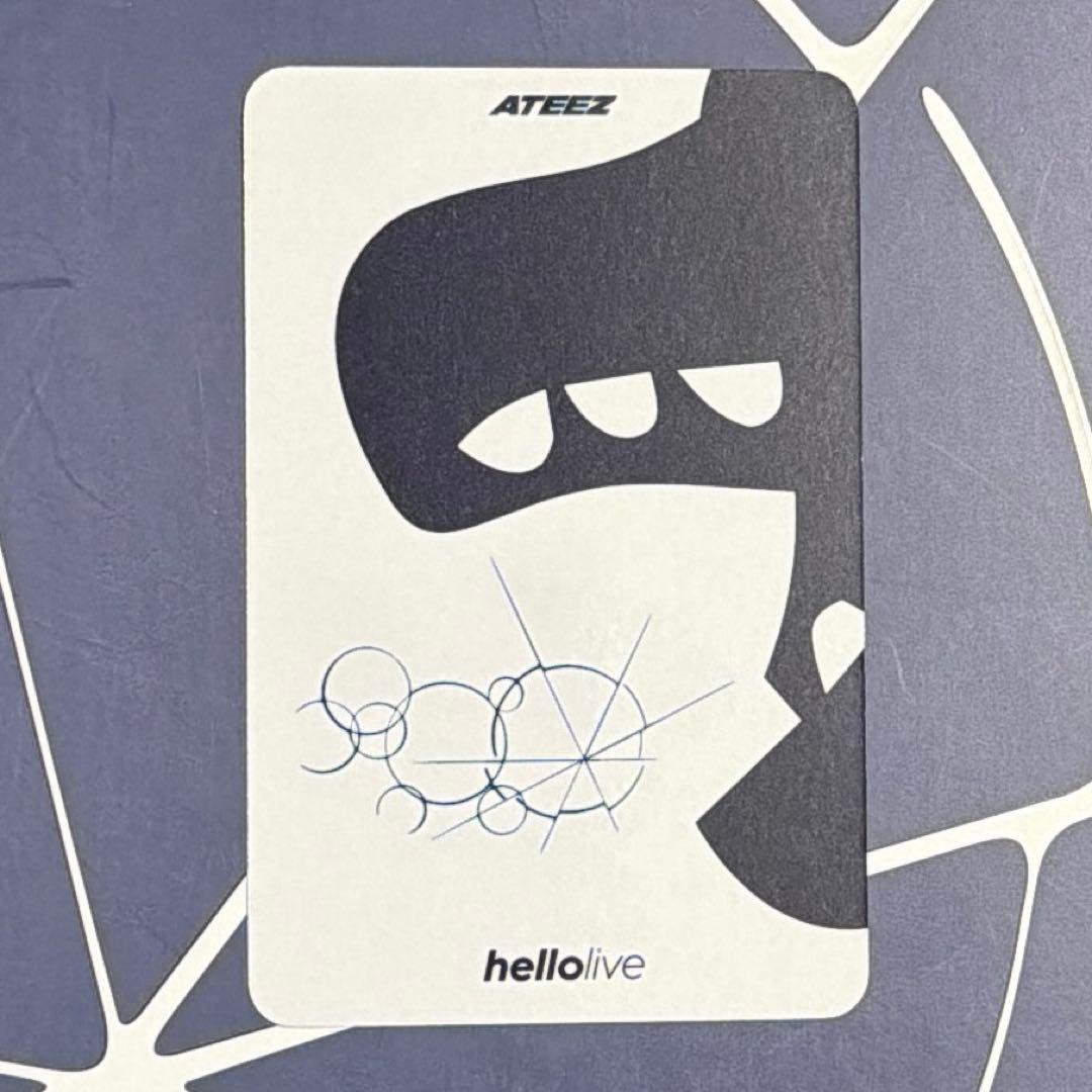 ユノ ATEEZ GOLDEN HOUR 4 HELLOLIVE特典トレカ