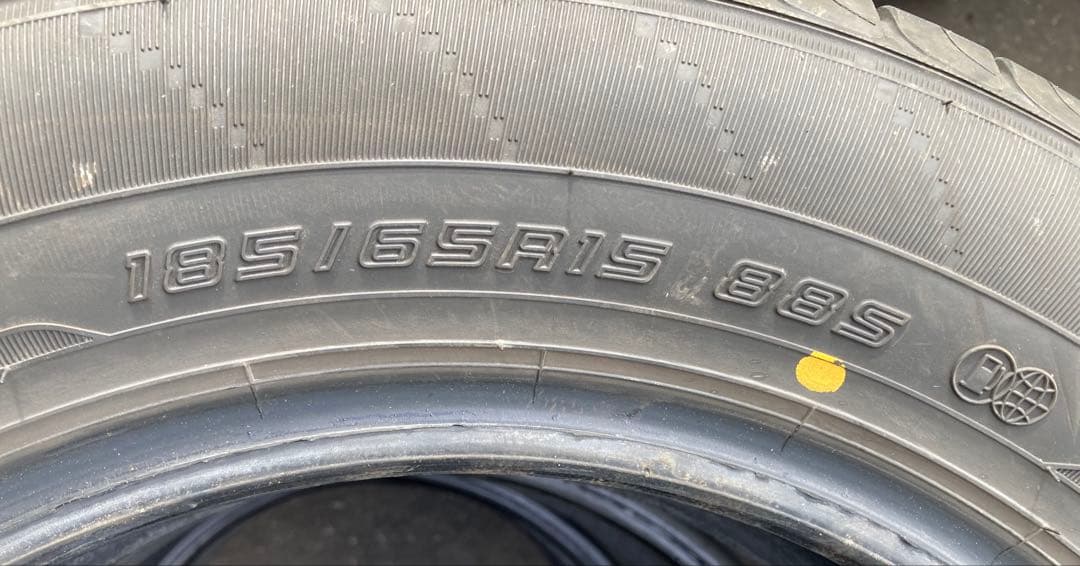 DUNLOP 185/65R15 25年製 夏タイヤ 【南-131 ①】