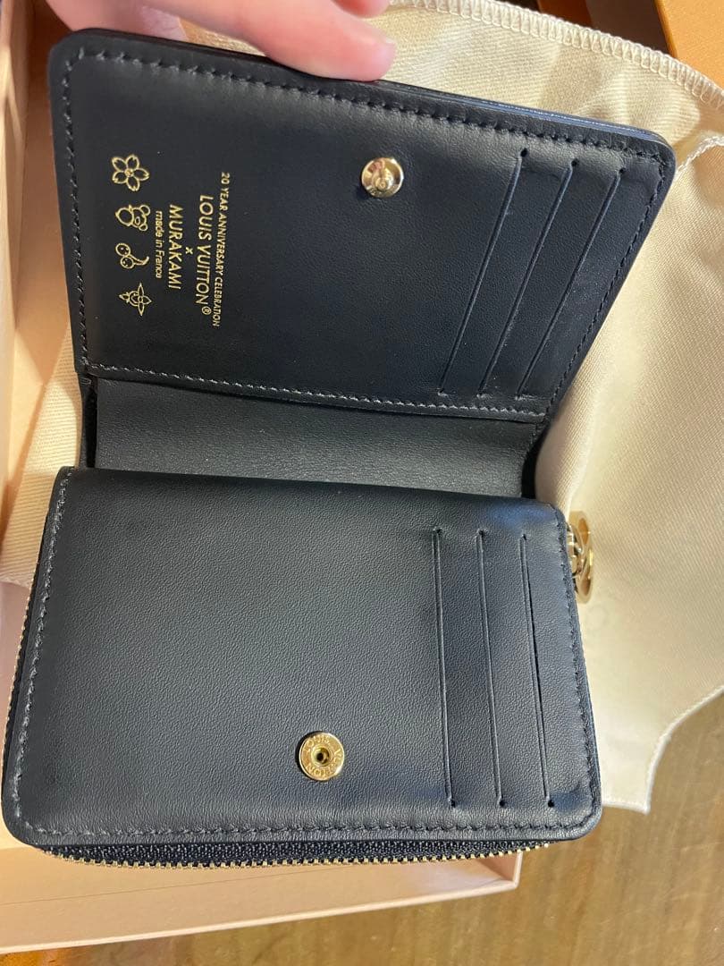 LOUISVUITTON 村上隆 LV×TM ポルトフォイユ ルー M13829
