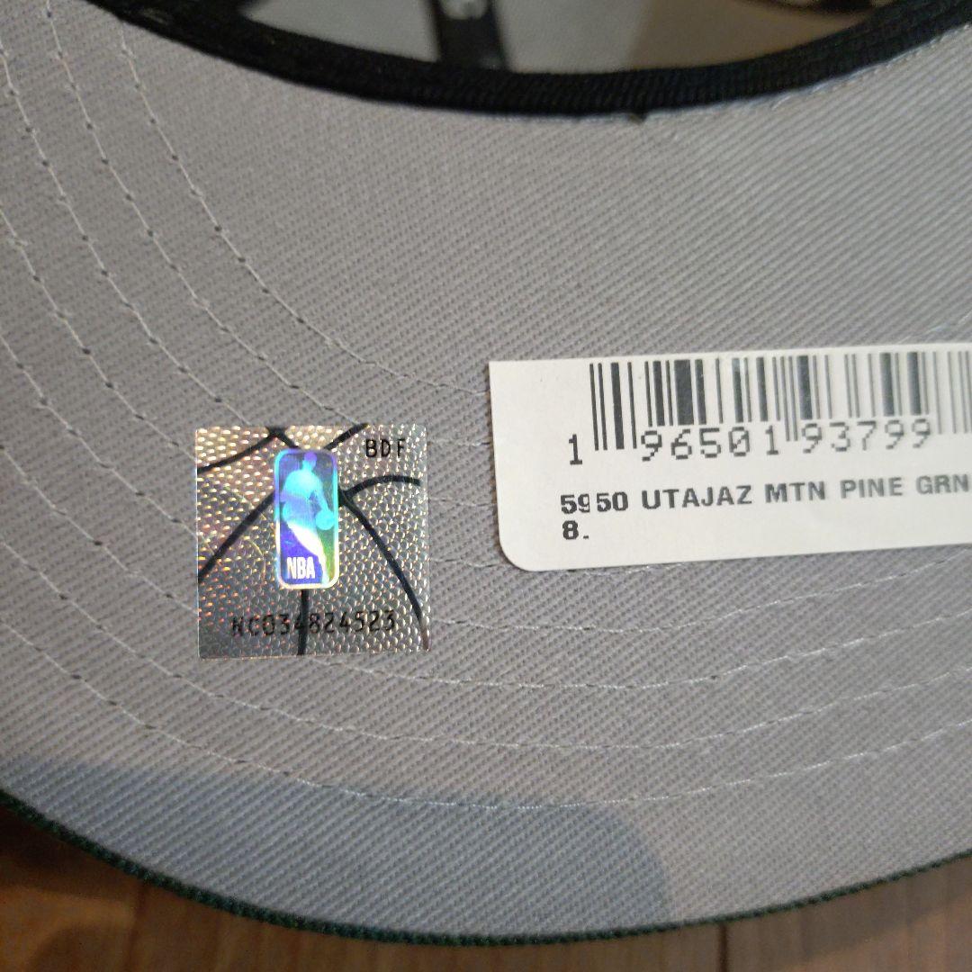 New Era NBA Utah Jazz キャップ サイズ8
