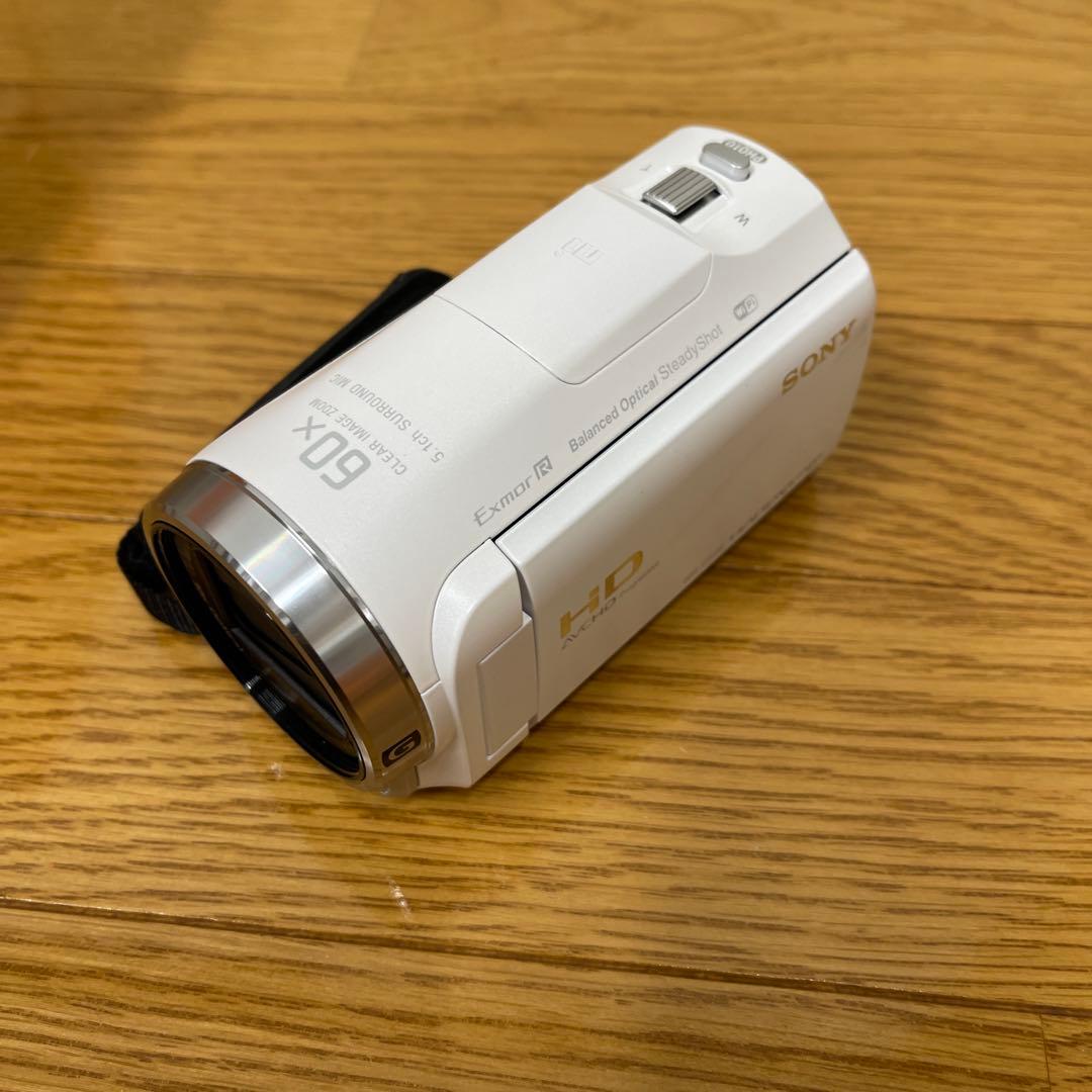 SONYビデオカメラ　HDR-CX680/W +大容量バッテリーパック