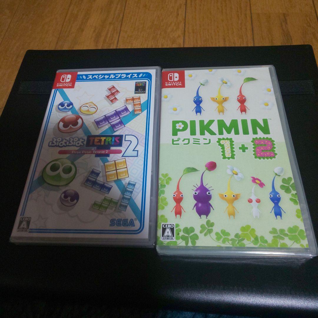 ピクミン1+2 & テトリス2 セット新品未開封