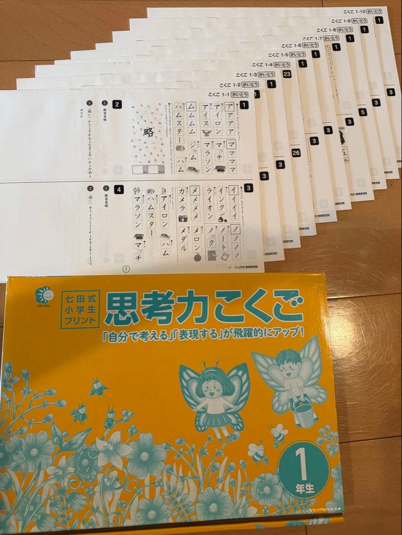 〈七田式思考力こくご ・さんすう・右脳I 〉1年生 セット