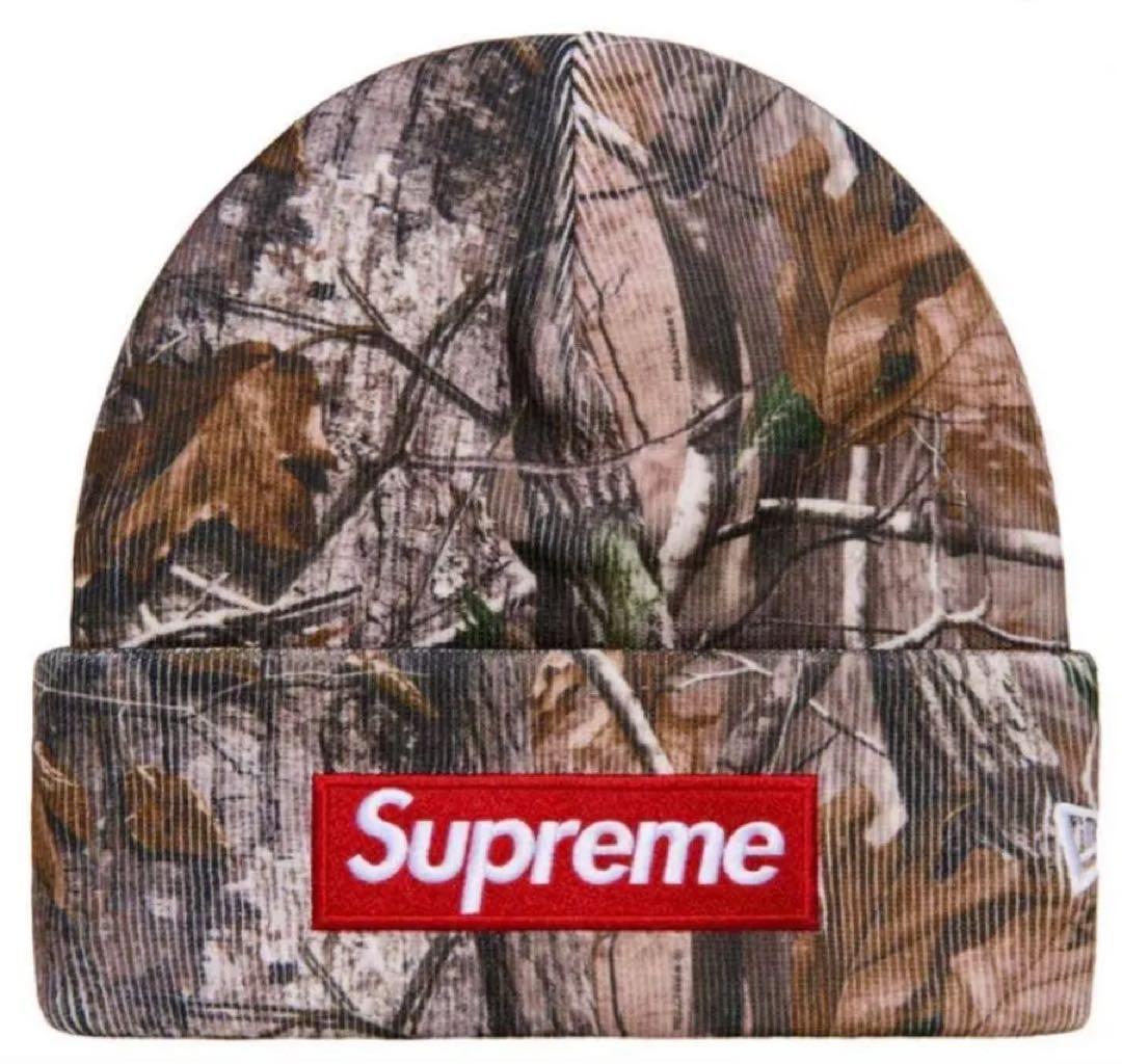 Supreme シュプリーム リアルツリー　ボックスロゴ ニット帽 帽子
