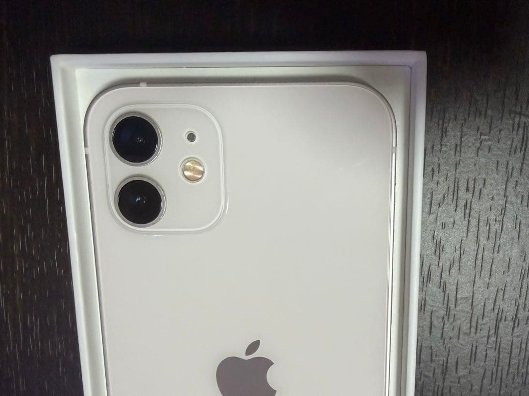 Apple iPhone12 ホワイト 箱付き 128GB 100％