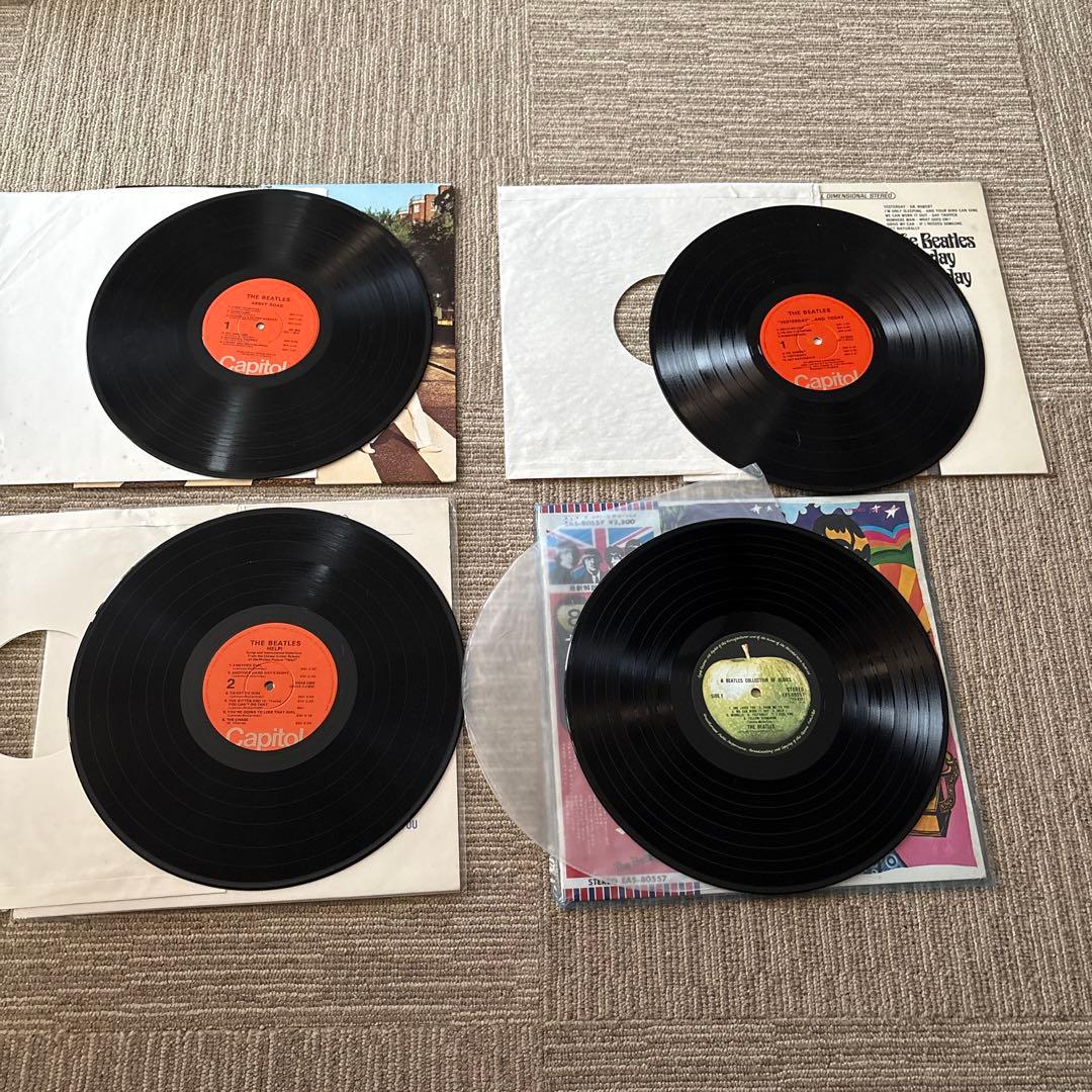 ビートルズ レコード 4枚セット