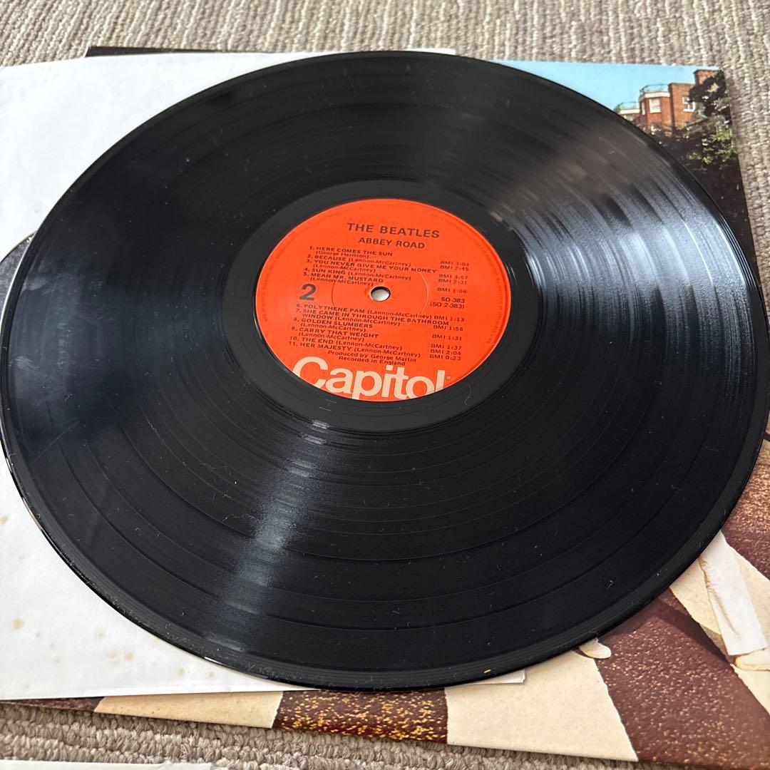 ビートルズ レコード 4枚セット