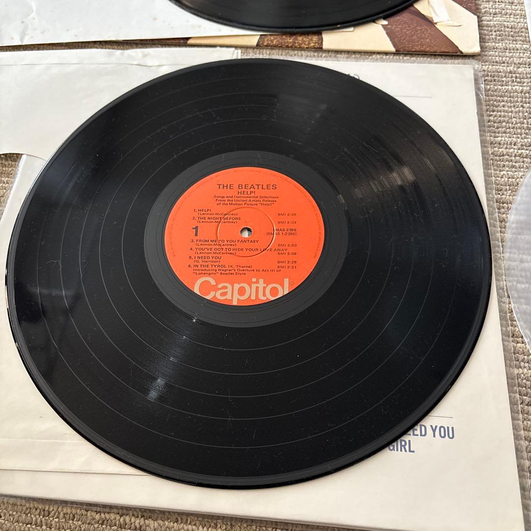 ビートルズ レコード 4枚セット