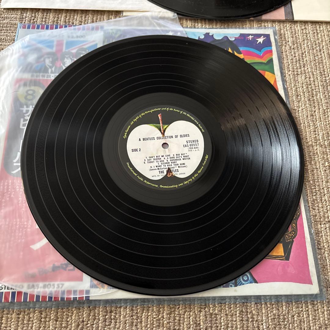 ビートルズ レコード 4枚セット