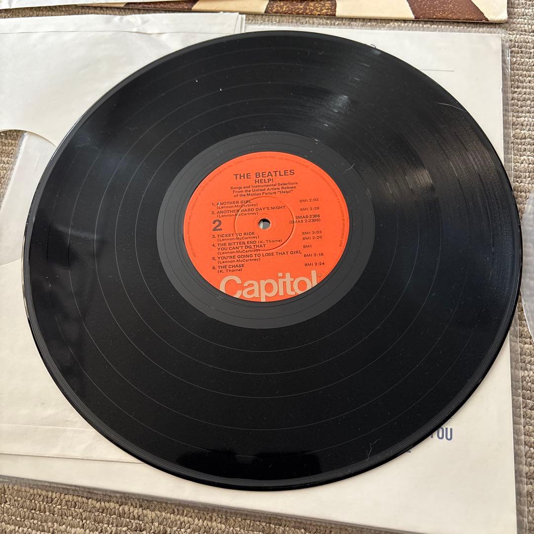 ビートルズ レコード 4枚セット