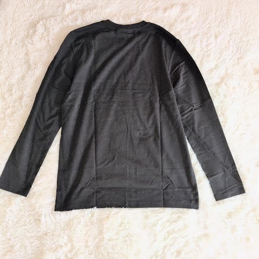 BALR. ボーラー ミニロゴ クルーネック 長袖 Tシャツ メンズ　L　黒