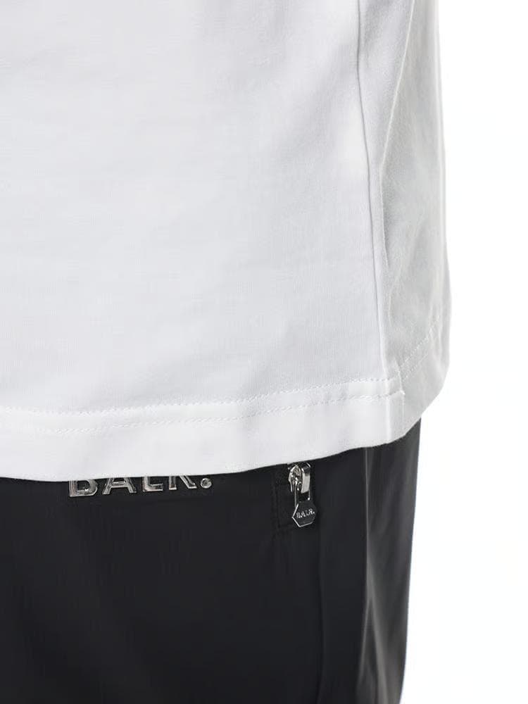 BALR. ボーラー ミニロゴ クルーネック 長袖 Tシャツ メンズ　L　黒