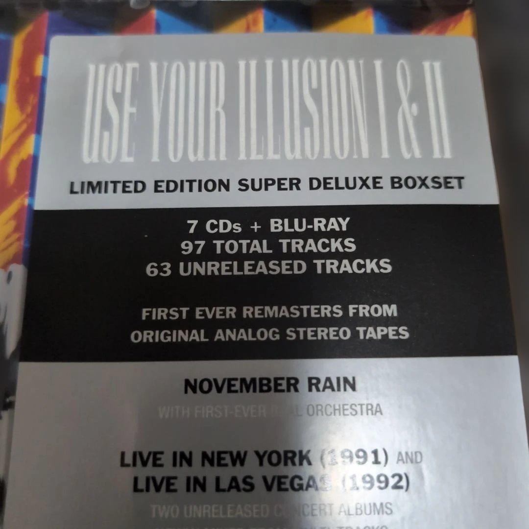 洋楽 Use Your Illusion I & II Super Deluxe