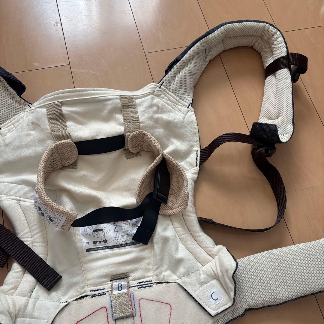 SUN&Beach サンアンドビーチ　OM-1 抱っこ紐　デニム　ベビーキャリア