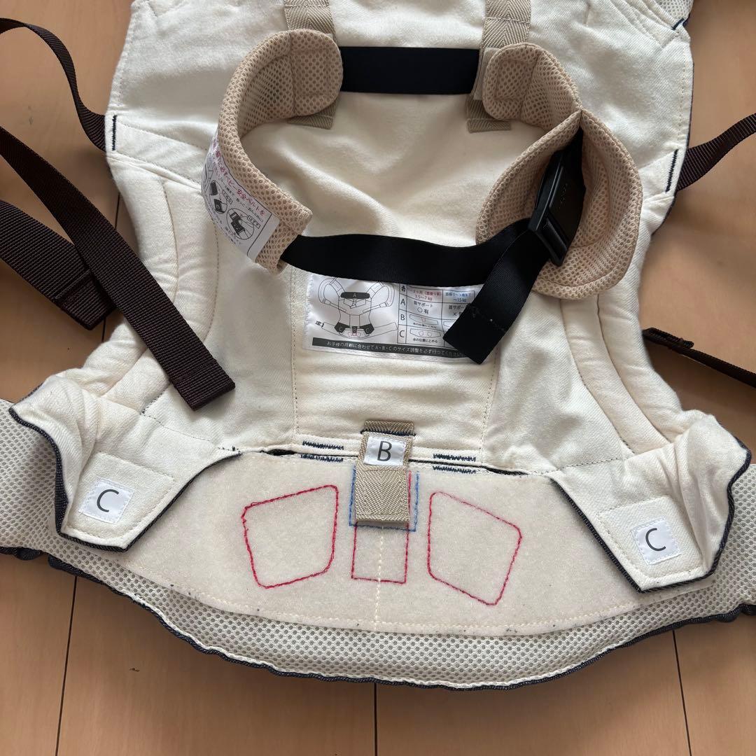 SUN&Beach サンアンドビーチ　OM-1 抱っこ紐　デニム　ベビーキャリア
