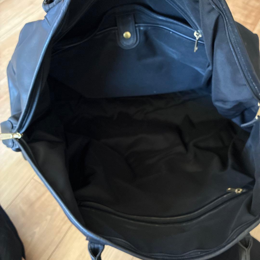 【希少】COACH オールドコーチ 2way レザーボストンバッグ ブラック