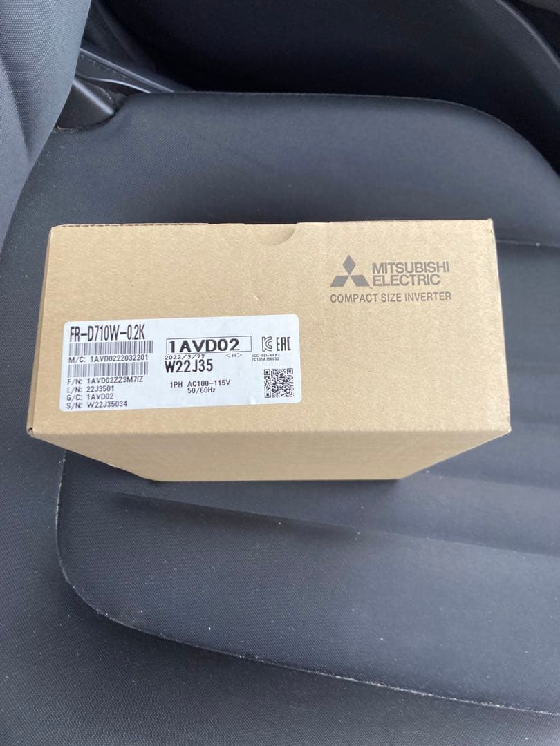 【のあ】三菱電機インバーター　FR-D710W-0.2K