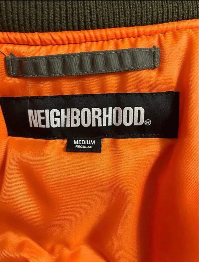 【NEIGHBORHOOD】MA-1 FLIGHT JACKET MOD