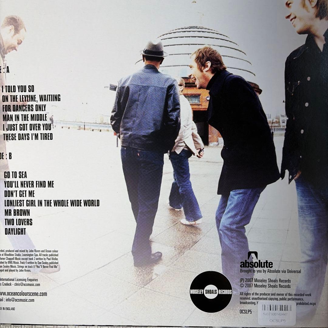 oceancolourscene アナログLP UK盤　ほぼ未使用