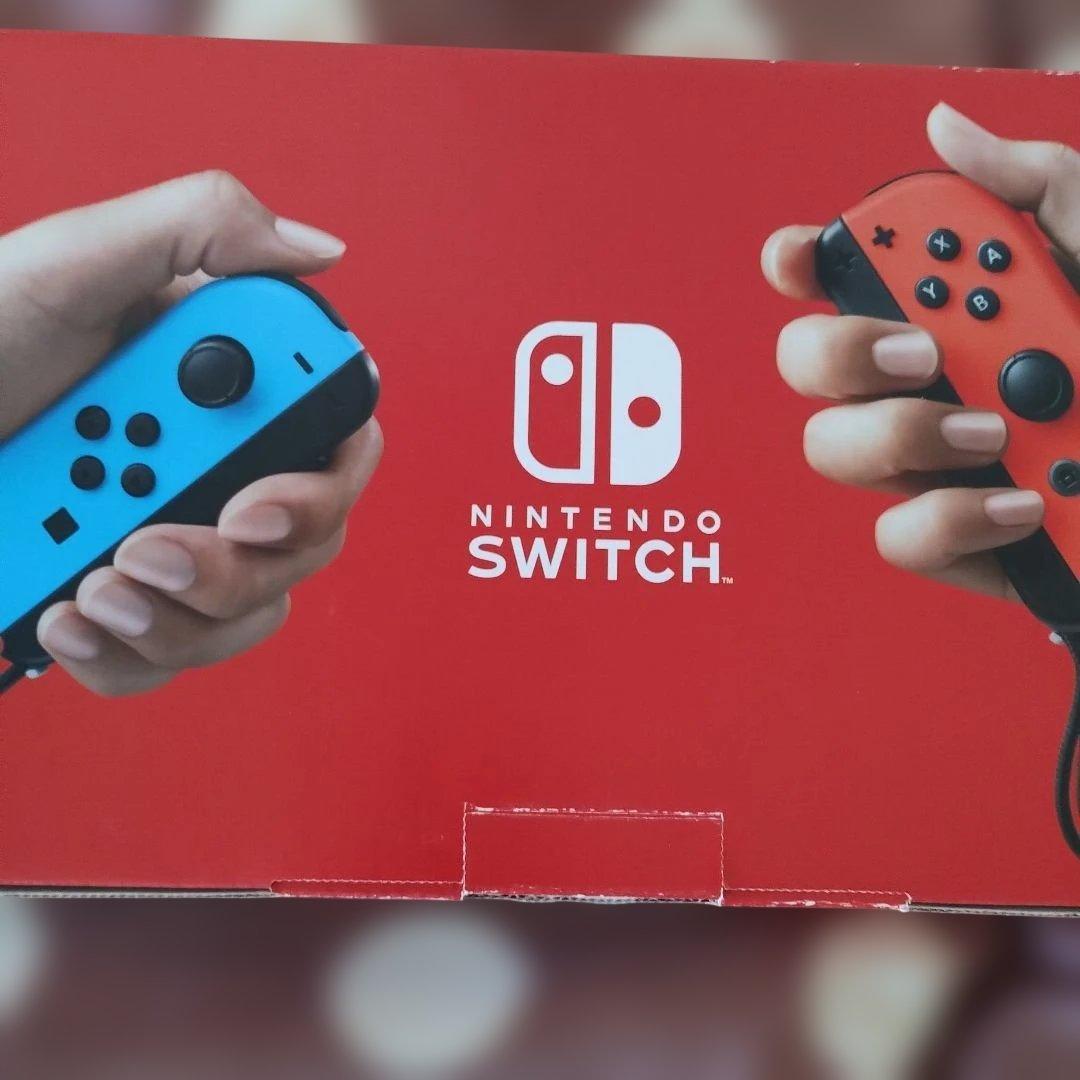 16日本日１８時までヤマト運輸しますNintendo Switch 本体 青/赤