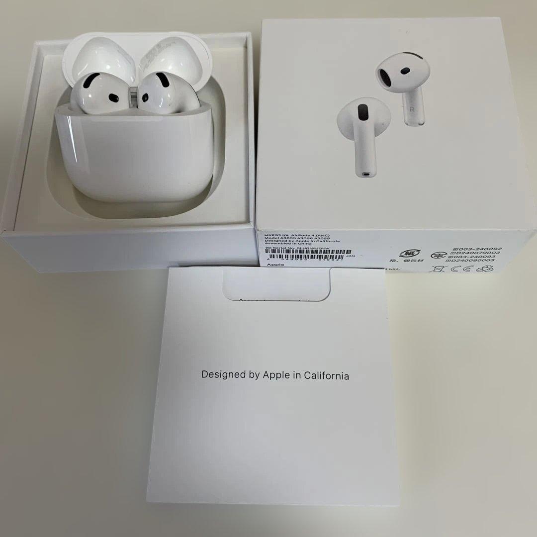 Apple AirPods4 アクティブノイズキャンセリング搭載