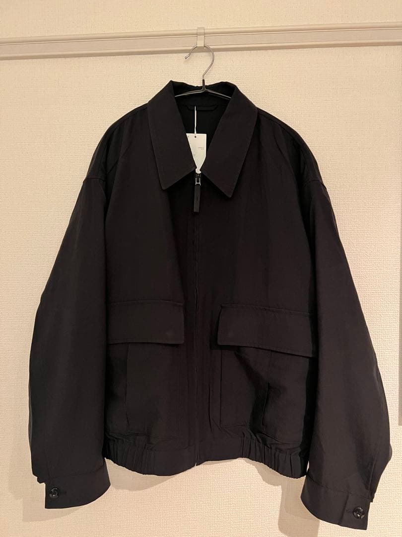 UNIQLO U ショートブルゾン ブラック Ｌ