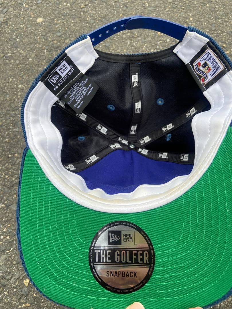 00s Los Angeles Dodgers コーデュロイキャップ