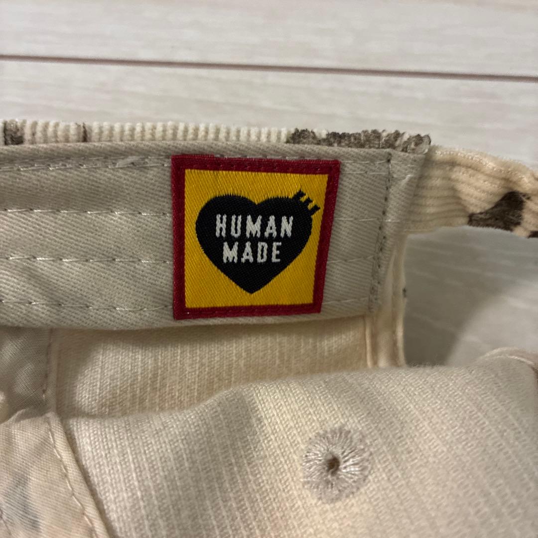 HUMAN MADE コーデュロイキャップ ベージュ　kaws