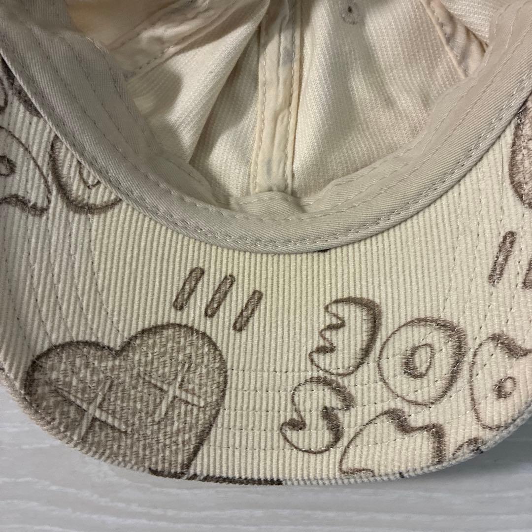 HUMAN MADE コーデュロイキャップ ベージュ　kaws