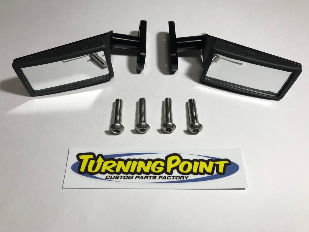 ★TURNING POINT ミニマムミラーキット ブラック★ NSR250Rに