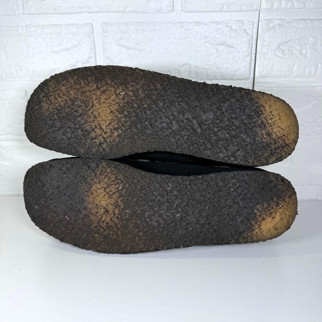 【美品】 CLARKSWallabee クラークス ワラビー ブラック 26.5