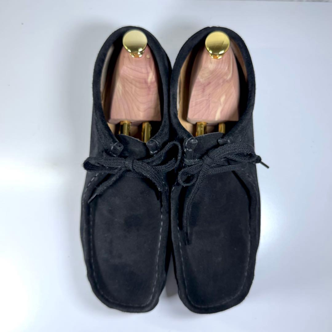 【美品】 CLARKSWallabee クラークス ワラビー ブラック 26.5