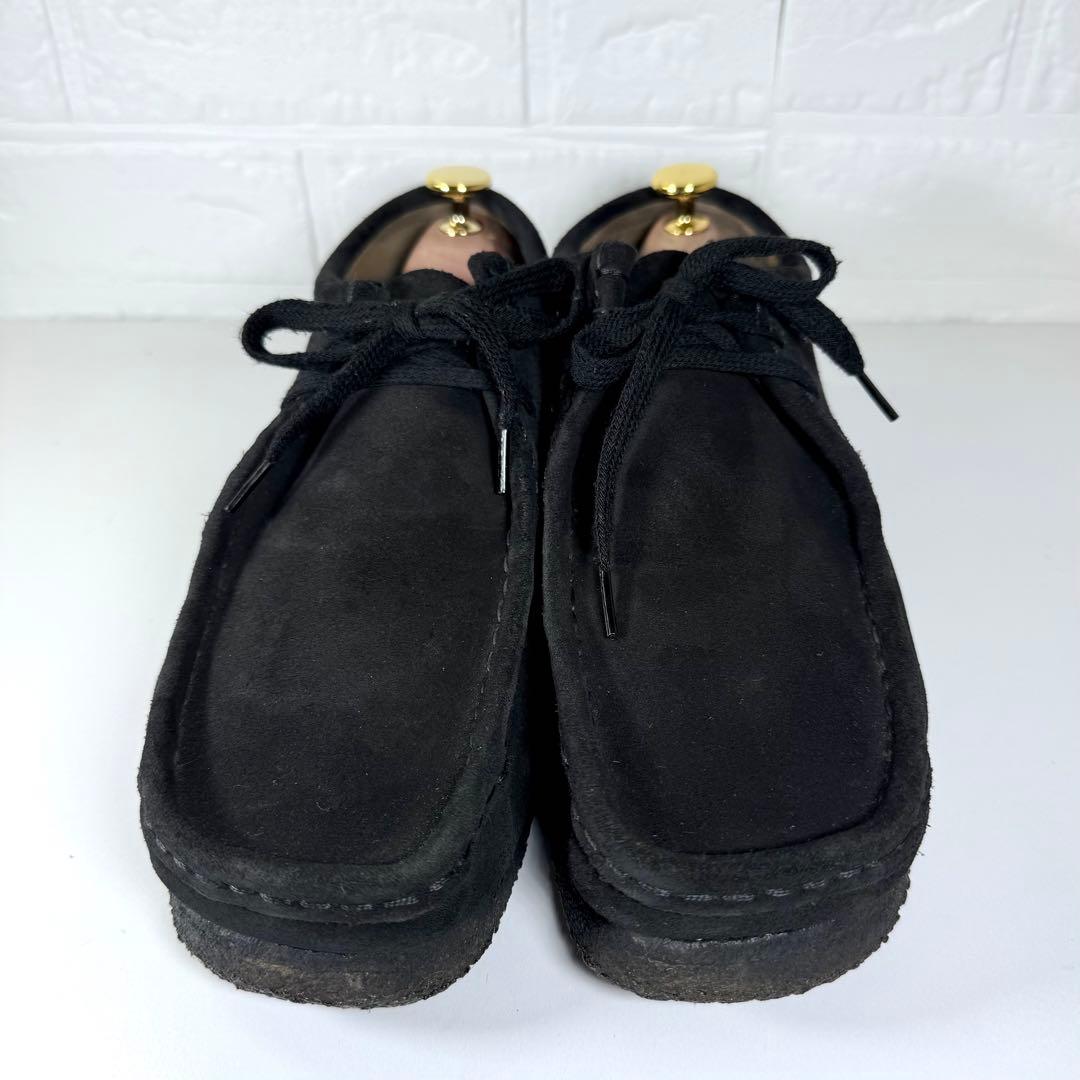 【美品】 CLARKSWallabee クラークス ワラビー ブラック 26.5