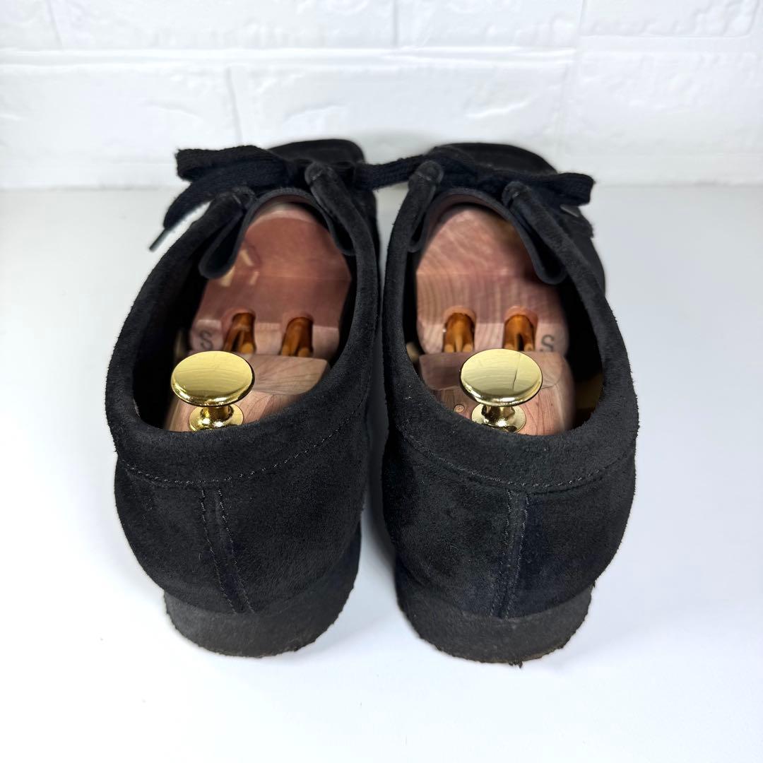 【美品】 CLARKSWallabee クラークス ワラビー ブラック 26.5