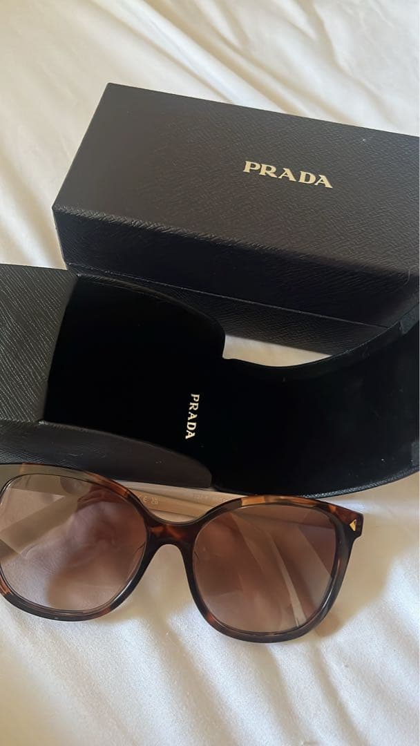 PRADA ブラウン サングラス