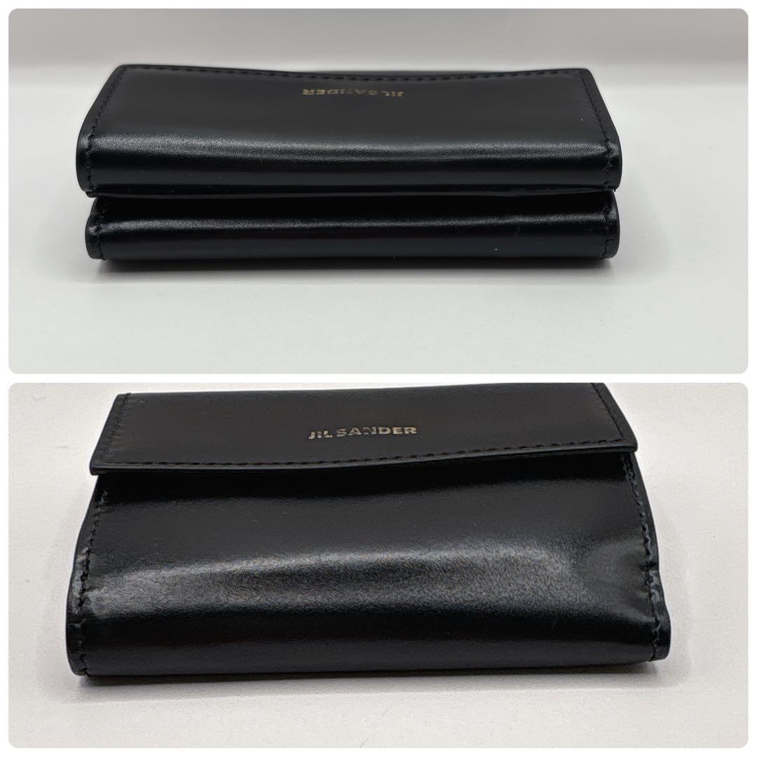 希少✨ JIL SANDER 三つ折り財布 ベビー ウォレット レザー