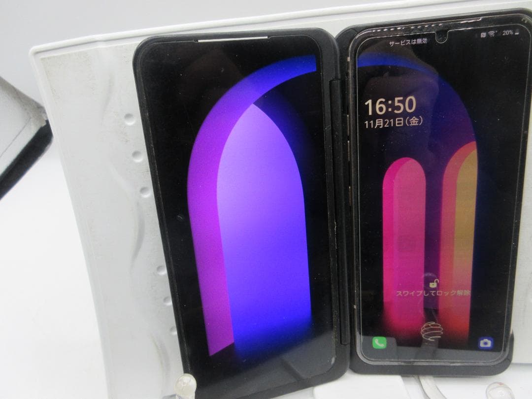 LG V60 ThinQ デュアルスクリーン ジャンク品