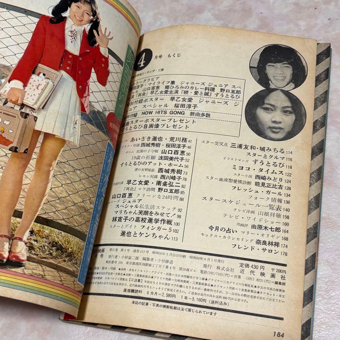 近代映画 1975年 4月