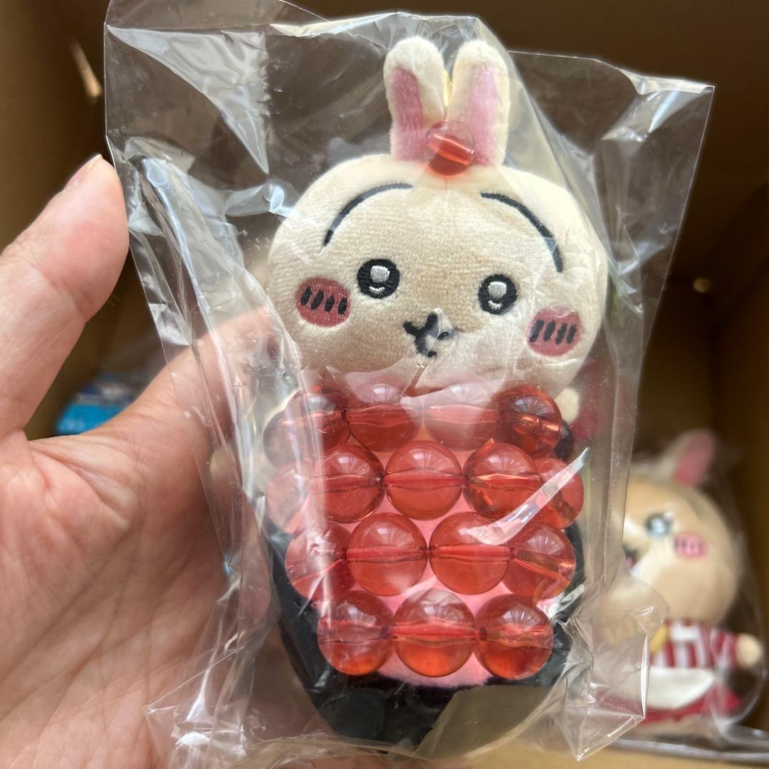 うさぎ マスコット 7点セット ナガノ非売品バッジつき