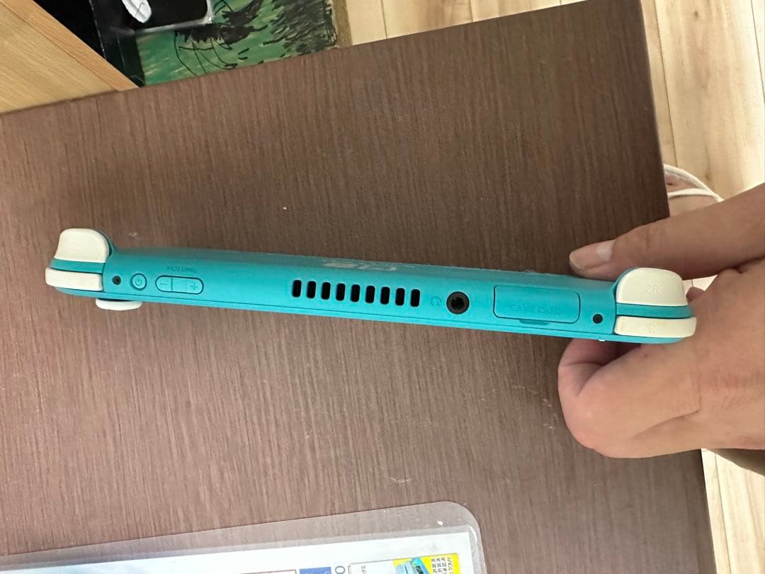 d*3様 Nintendo Switch Lite ターコイズ　難アリ