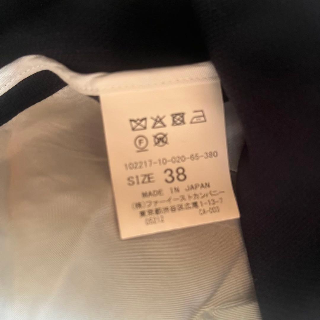 ANAYI レディース テーラードジャケット M 金ボタン ダブルブレスト 紺色