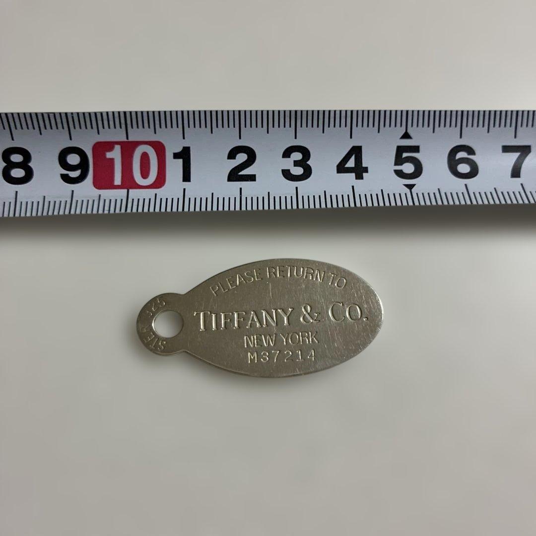 TIFFANY リターン トゥ オーバルタグ チャーム SV925